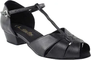 Very Fine Women's Ballroom Dance Shoes Salsa Latin Practice Shoes 6006FTEB Comfortable Dance Shoes 1" [Bundle of 5]