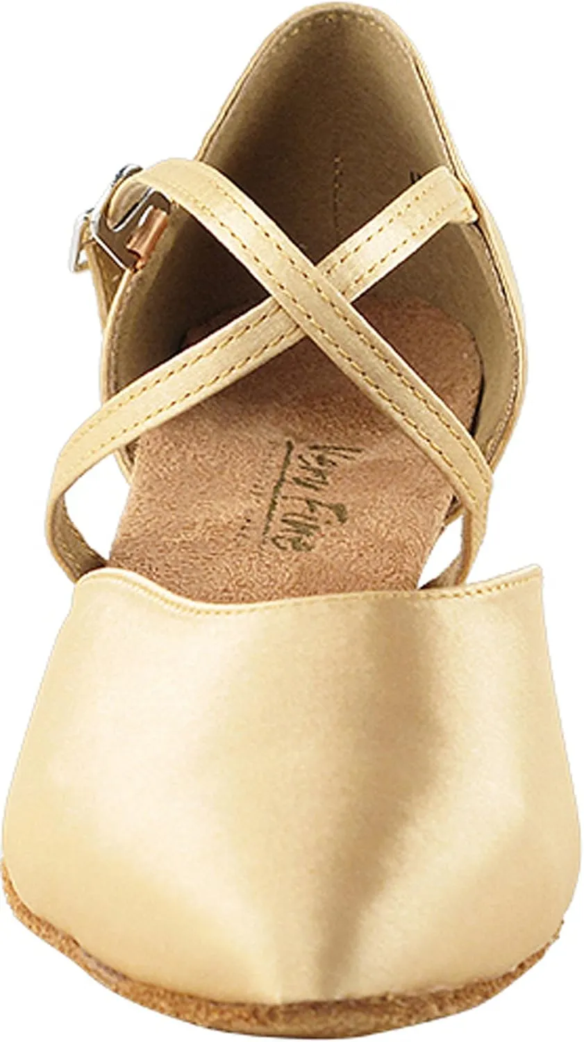 Very Fine Women's Ballroom Dance Shoes Salsa Latin Practice Shoes 9691EB Comfortable Dance Shoes 1.3" [Bundle of 5]