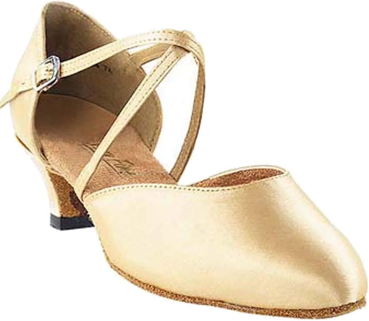Very Fine Women's Ballroom Dance Shoes Salsa Latin Practice Shoes 9691EB Comfortable Dance Shoes 1.3" [Bundle of 5]