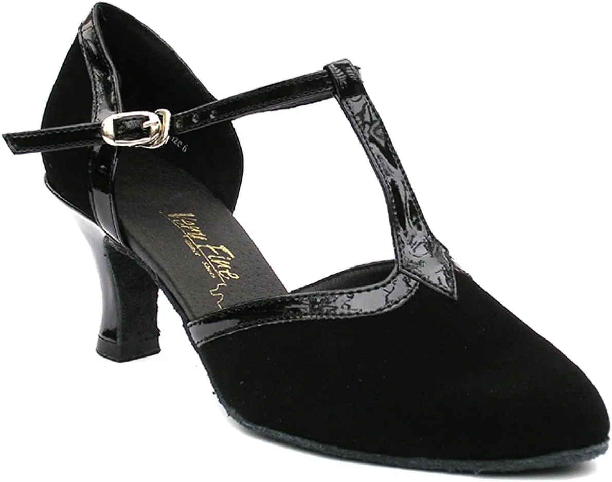 Very Fine Women's Ballroom Dance Shoes Tango Wedding Salsa Shoes 9627EB Comfortable Dance Shoes 2.5"[Bundle of 5]