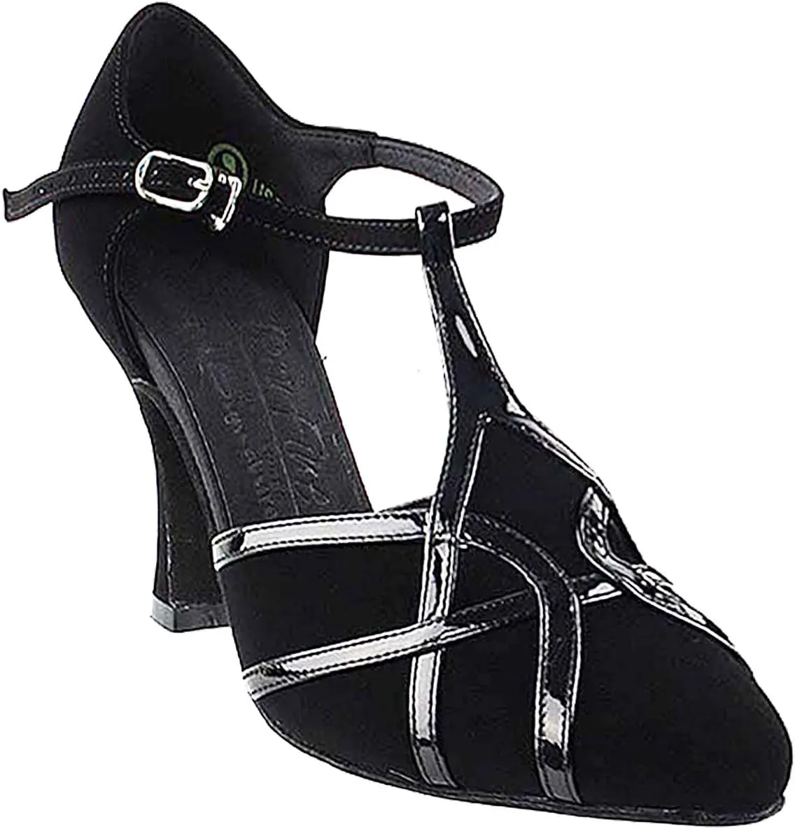 Very Fine Women's Ballroom Dance Shoes Tango Wedding Salsa Shoes S3801EB Comfortable Dance Shoes 3" [Bundle of 5]