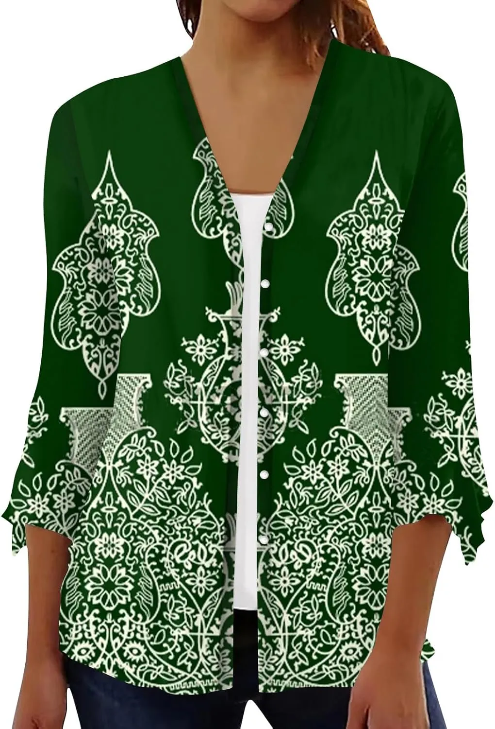 Vintage Sweaters for Women Trendy Womens Fall Fashion 2023 Sweaters Open Front Cardigan for Women Stylish Long Cardigan