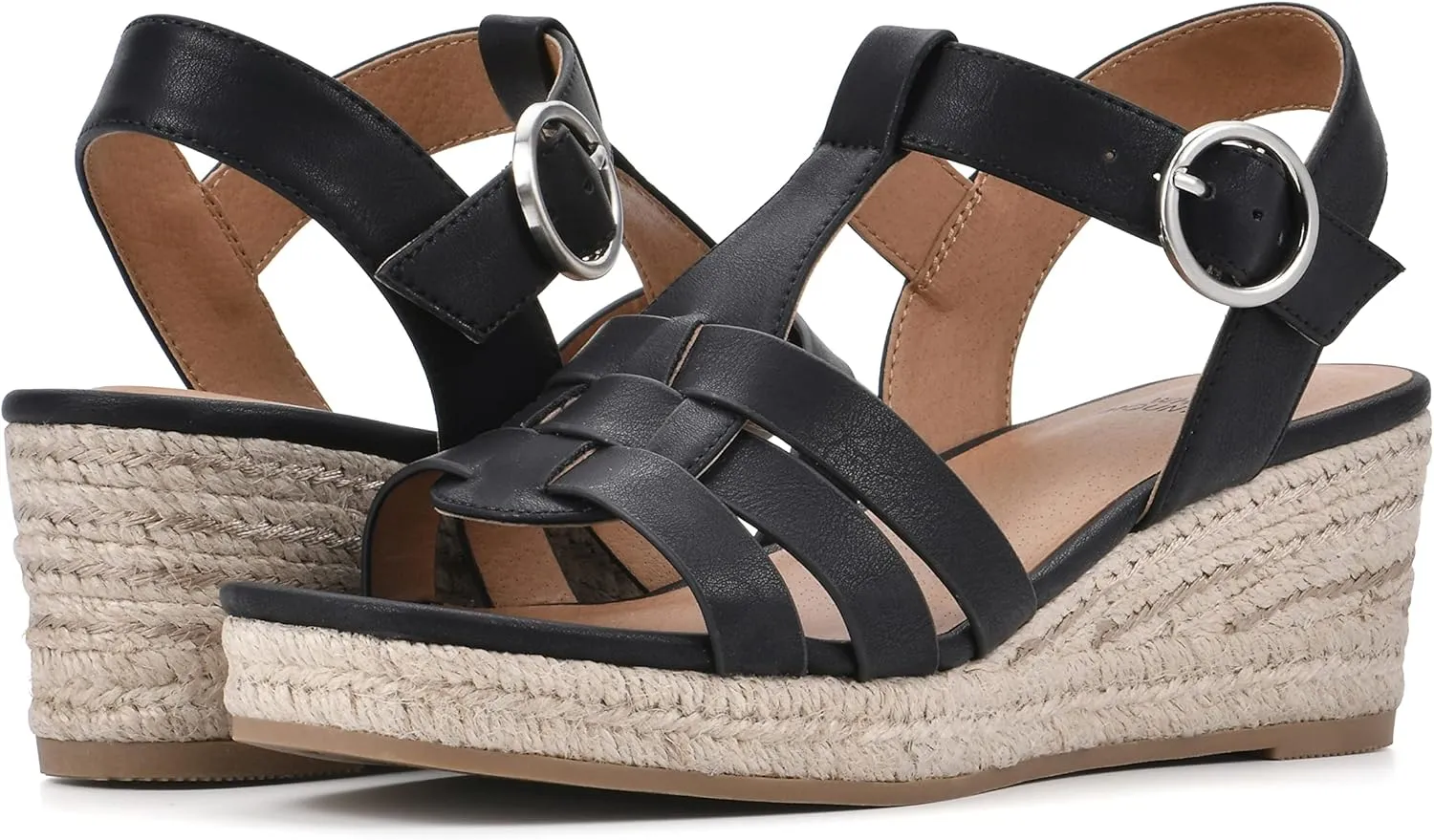 WHITE MOUNTAIN Women's Stormy Wedge Sandal