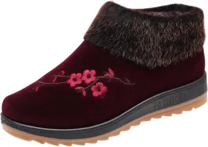 Winter Boots for Men Women's Snow Boots Size 8.5 Furry Boots Duck Boots Women's Classic Mini Boots Winter Suede Anti-Slip Ankle Snow Boots of Today