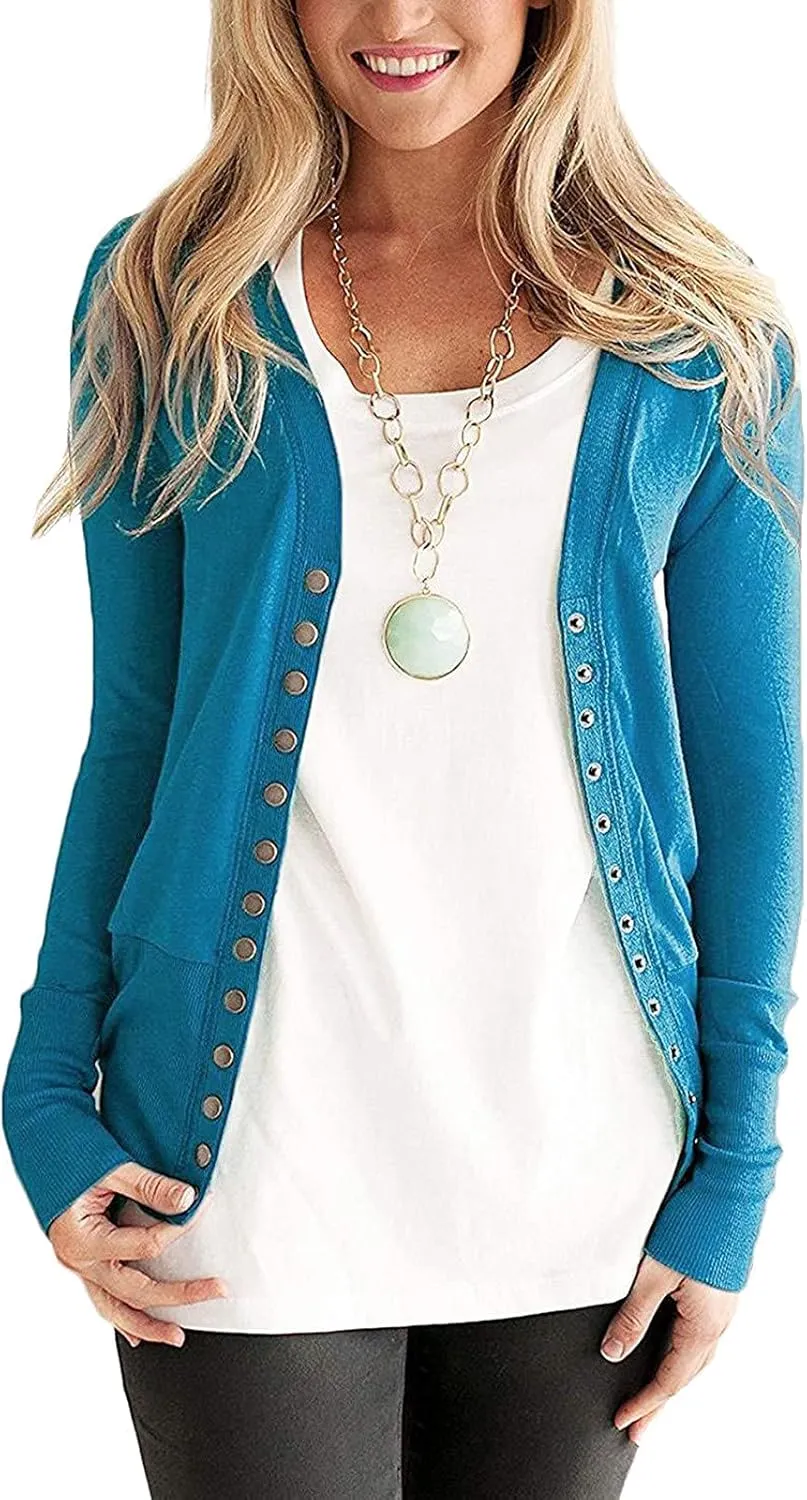 Women's 2023 Fall Winter Sweaters Solid Color Block Knit Sweater Long Sleeve V Neck Chunky Novelty Fashion Pullover Tops