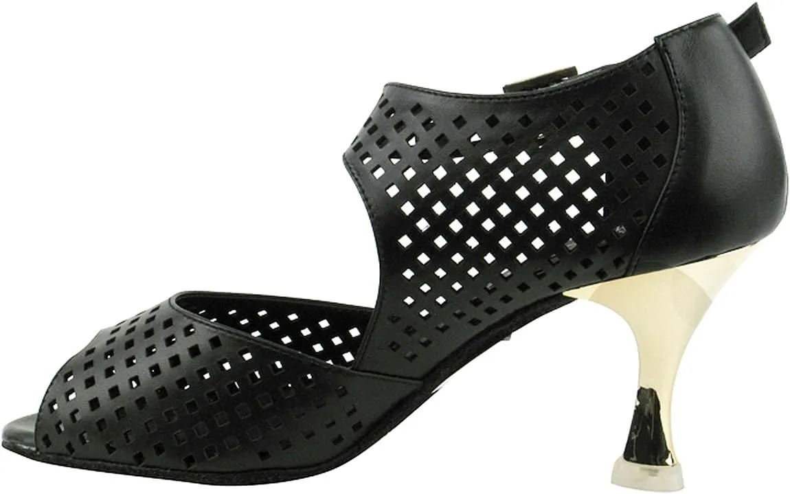 Women's Ballroom Dance Shoes Tango Wedding Salsa Shoes CD3003EB Comfortable-Very Fine 3" [Bundle of 5]