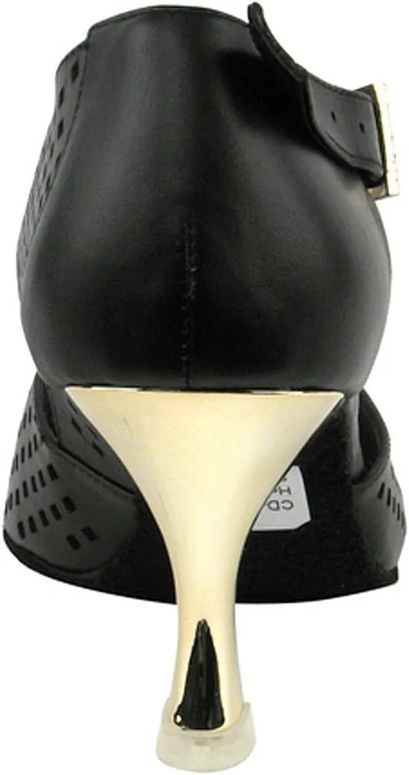 Women's Ballroom Dance Shoes Tango Wedding Salsa Shoes CD3003EB Comfortable-Very Fine 3" [Bundle of 5]