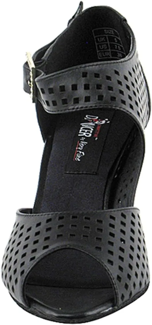 Women's Ballroom Dance Shoes Tango Wedding Salsa Shoes CD3003EB Comfortable-Very Fine 3" [Bundle of 5]