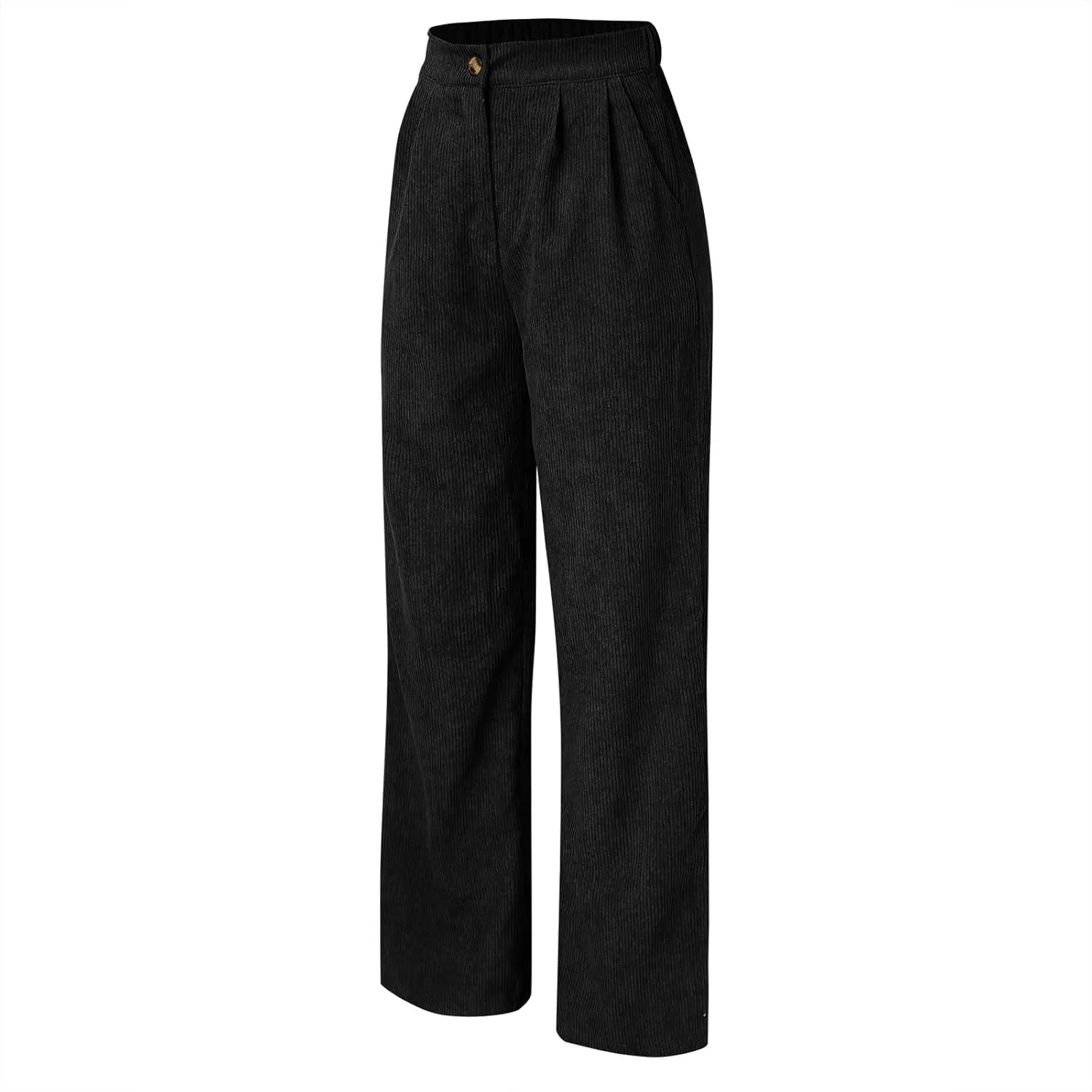 Women's High Waist Straight Pants Wide Leg Casual Lounge Trousers Long Baggy Solid Color Sweatpants Loose Slacks