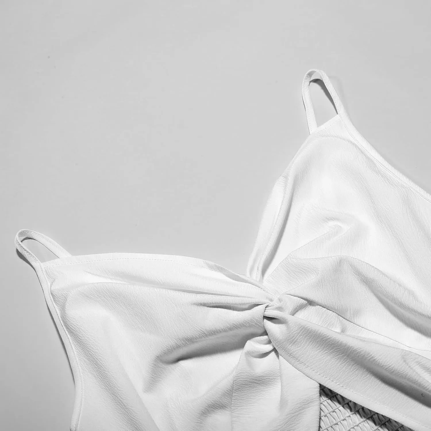 Women's Jumpsuit Sexy Neck Spaghetti Straps Double Layer Ruffle Hem Mini Short Romper Womens Summer Dresses with