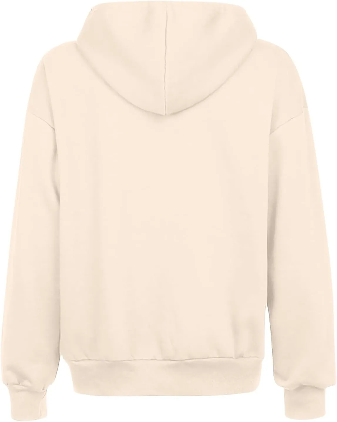 Womens Oversized Zip Up Hoodie Trendy Drawstring Long Sleeve Fall Jackets Casual Teen Girls Y2k Hooded Sweatshirts