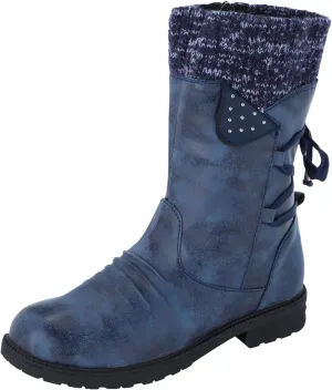 Women's Snow Boots Waterproof Size 12 Women's Duck Boots Waterproof Black Womens Winter Booties Slippers Size 11 Womens Winter Fur Lined Boots Botas De Invierno Para Mujer Para El Agua