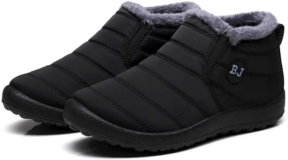 Women's Snow Boots Waterproof Winter Boots Womens Winter Boots Black Cute Boots Winter Fur Zapatos Para La Nieve De Mujer Antideslizantes Waterproof Womens Boots Winter