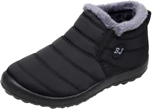 Women's Snow Boots Waterproof Winter Boots Womens Winter Boots Black Cute Boots Winter Fur Zapatos Para La Nieve De Mujer Antideslizantes Waterproof Womens Boots Winter