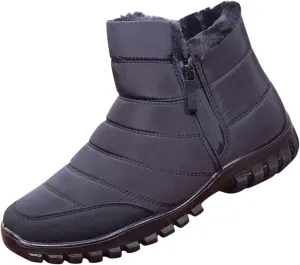 Womens Snow Boots Wide Calf Women's Size 8 Waterproof Snow Boots Women's Winter Shoes Warm Winter Boots Women Women Winter Boot of The Day