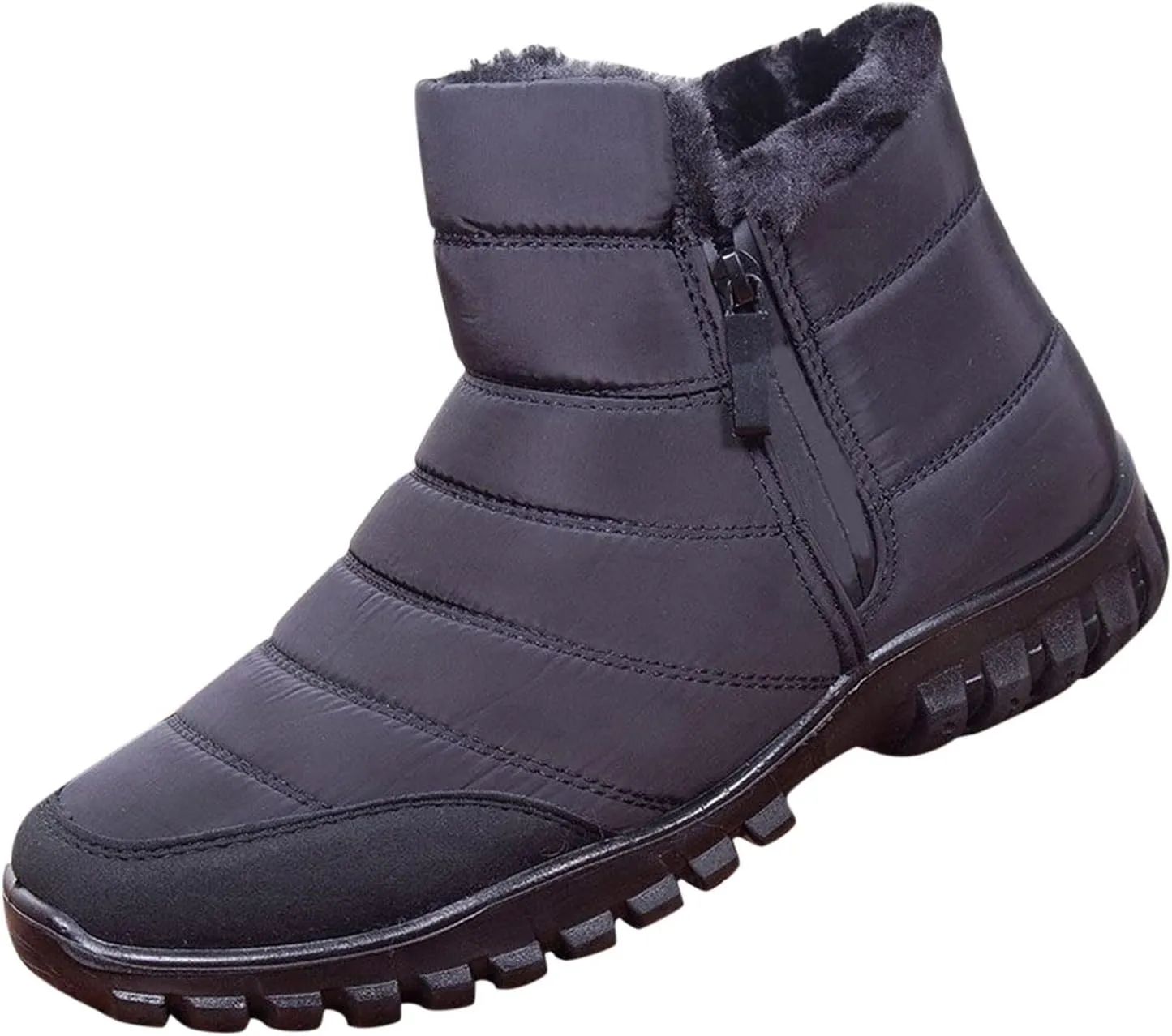 Womens Snow Boots Wide Calf Women's Size 8 Waterproof Snow Boots Women's Winter Shoes Warm Winter Boots Women Women Winter Boot of The Day