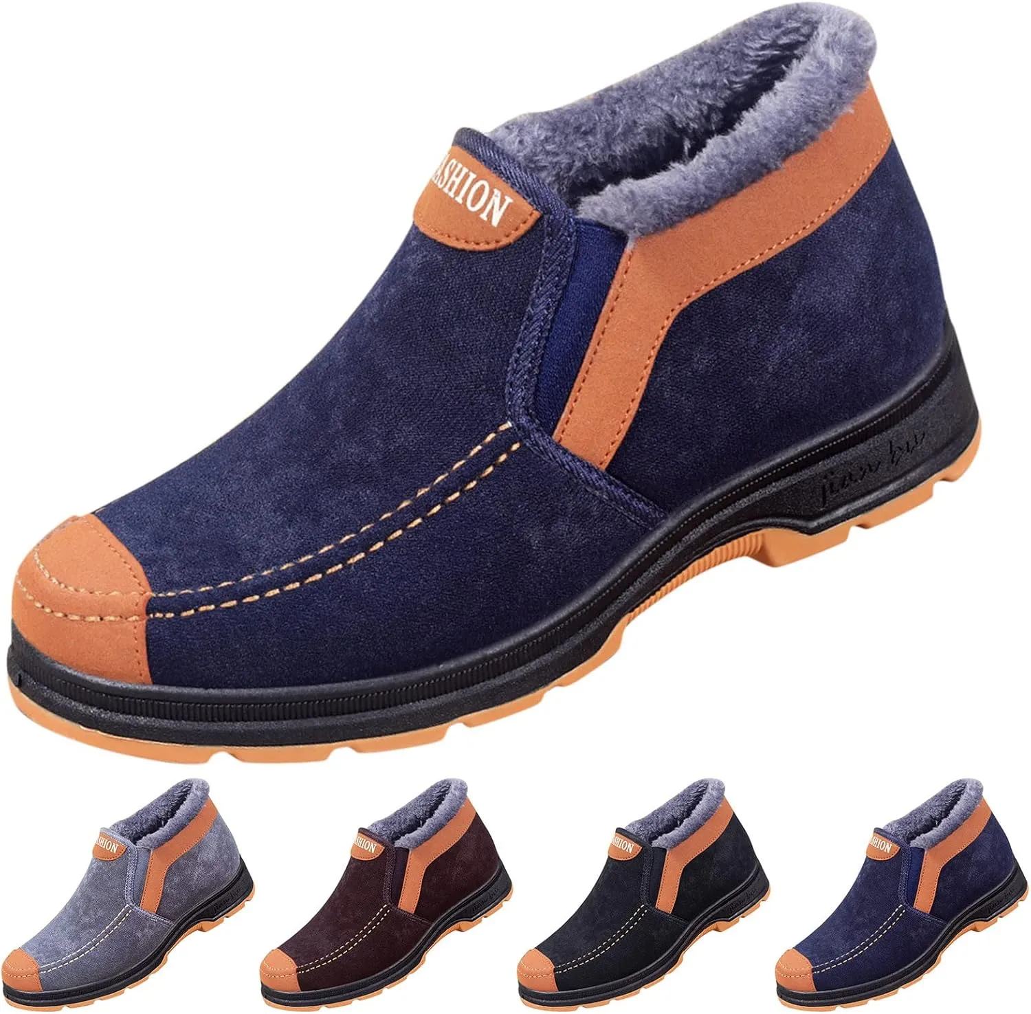 Women's Snowboard Boots Womens Snow Boots Ankle Boots Side Zipper Winter Work Boots for Women Waterproof Warm Winter Boots for Women 2023 Trendy Botas De Invierno Mujerpara Trabajo De Restaurante
