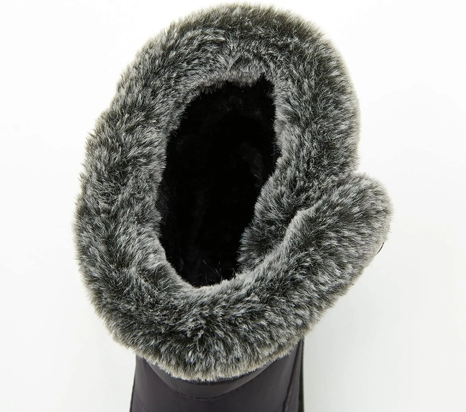 Womens Winter Boots Waterproof Fuzzy Boots Fleece Insulated Fur Boots Work Warm Outdoor Boots Teens Winter Boots