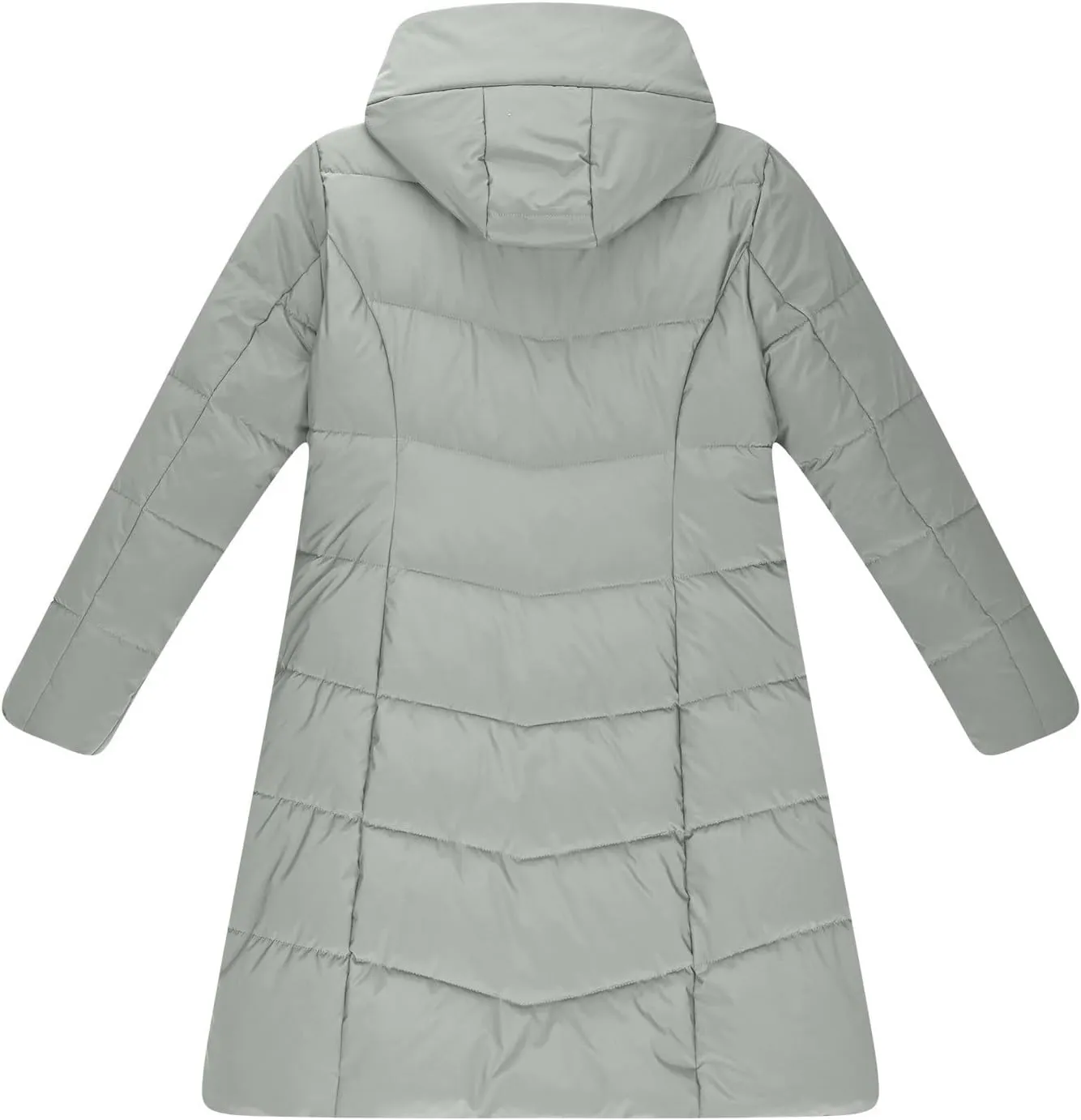 Womens Winter Coats Fleece Lined Down Jacket Thicken Puffer Coat Warm Quilted Jackets Heavyweight Button Outerwear