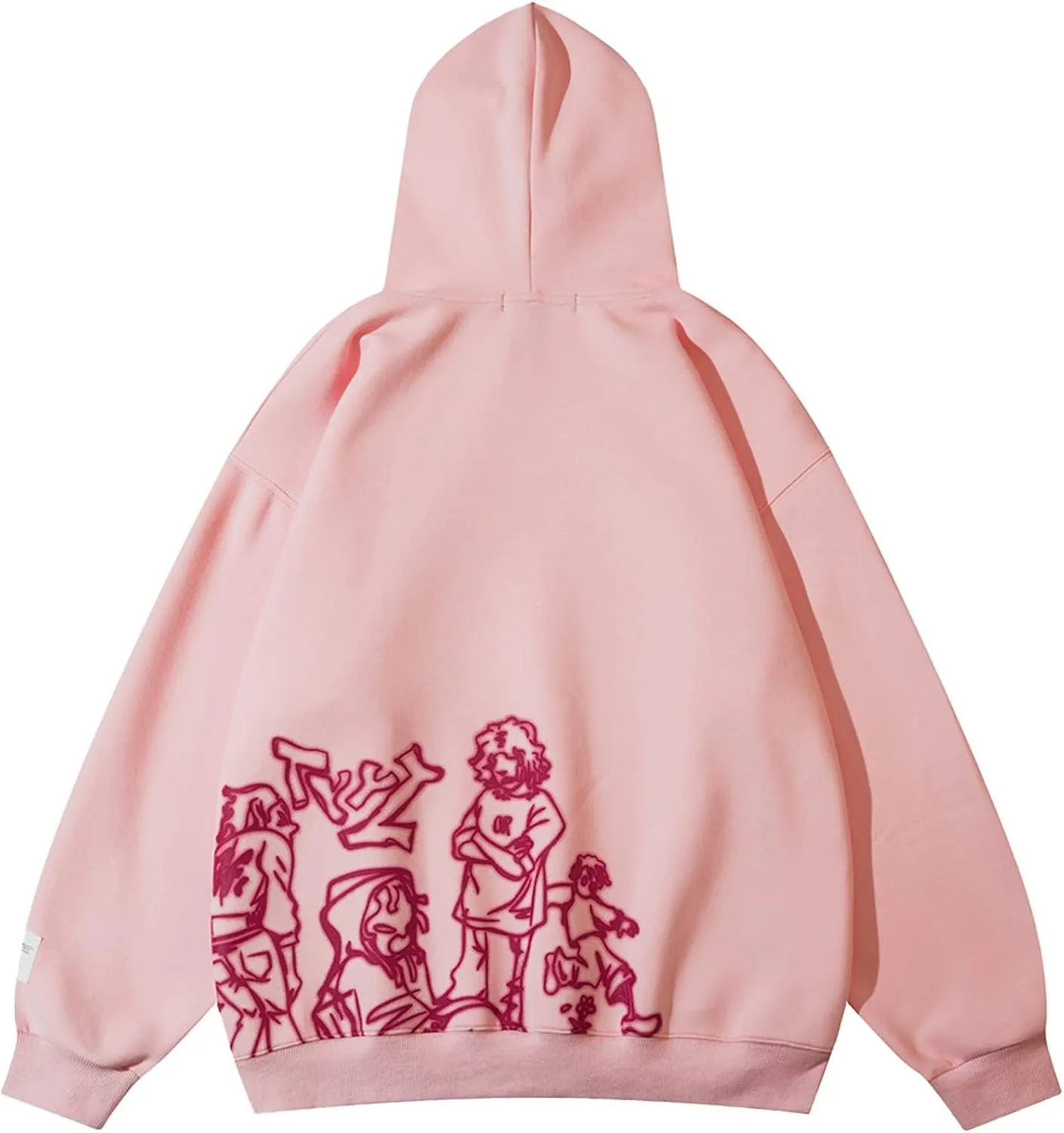 Y2k Hoodie for Women Men Fashion Carton Hoodie Retro Vintage Casual Hip Hop Long Sleeve Halajuku Sweatshirt