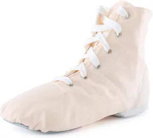 YKXLM Women's Breathable Canvas Jazz Dance Shoes Lady Latin Tango Ballroom Dance Shoes,Model TJGBFBJS